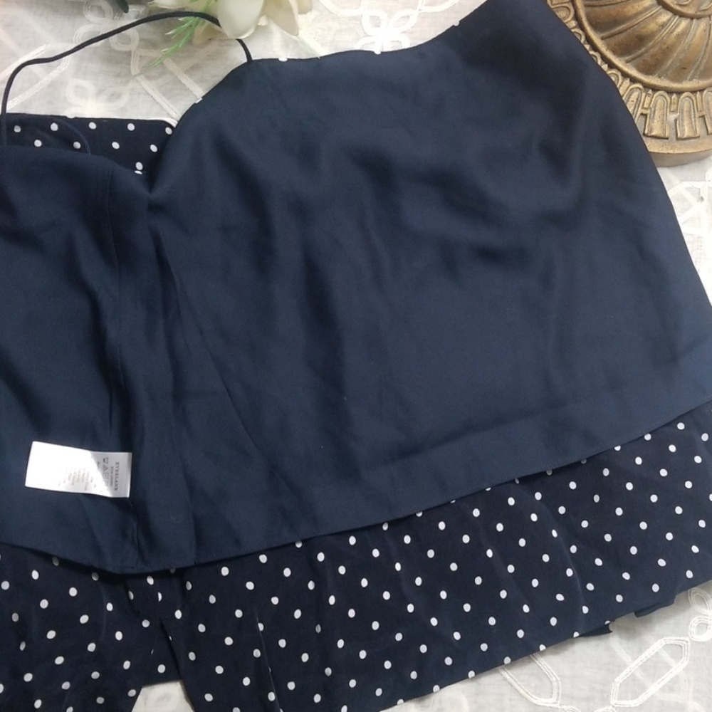 NEW EVERLANE POLKA DOT BLOUSE SIZE 0 - Picture 5 of 8